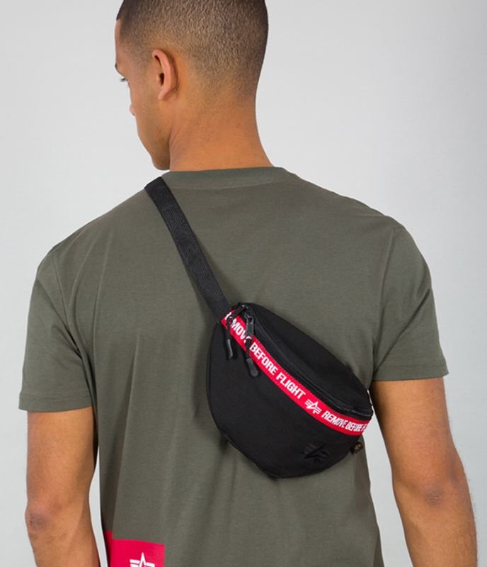 ALPHA INDUSTRIES Ladvinka RBF Waistbag - čierna (126921/03)