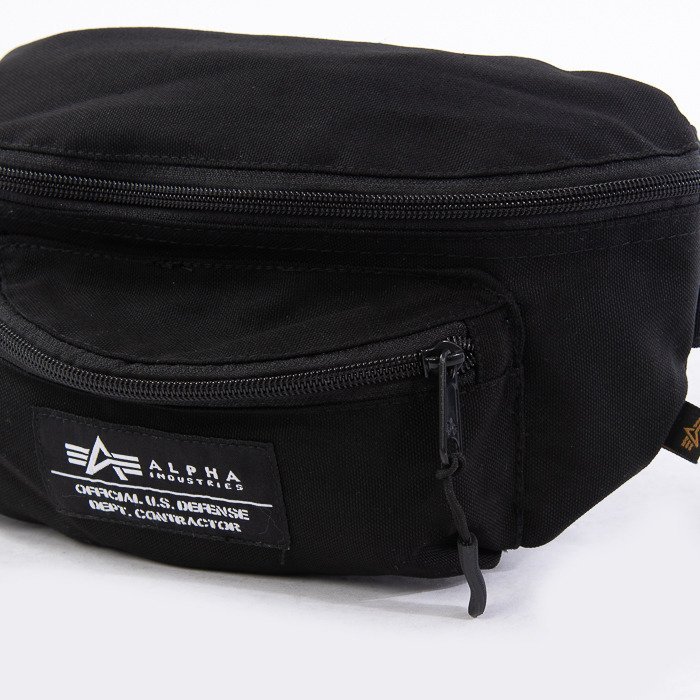 ALPHA INDUSTRIES Ľadvinka Big Waist Bag - čierna (126909/03)