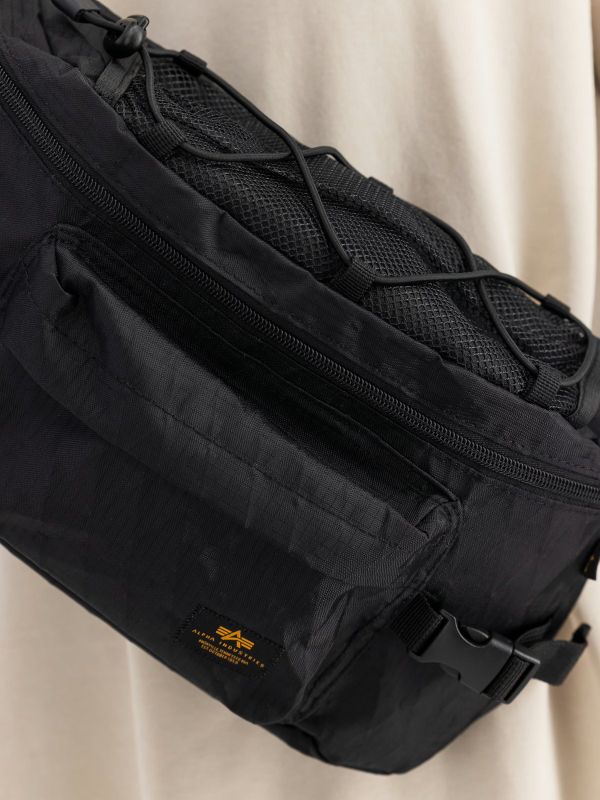 ALPHA INDUSTRIES Ľadvinka Combat Waist Bag - black (156949/03)