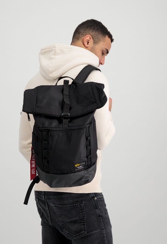 ALPHA INDUSTRIES Batoh Crew RT Bag - čierny (126941/03)