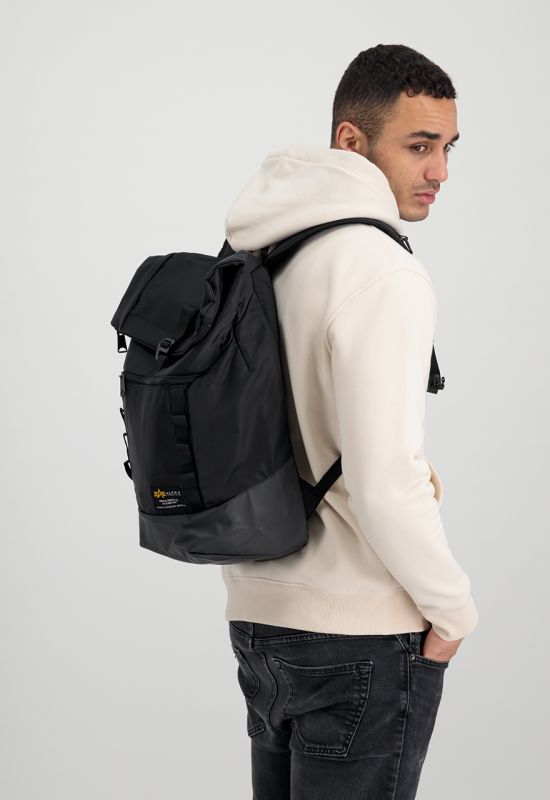 ALPHA INDUSTRIES Batoh Crew RT Bag - čierny (126941/03)