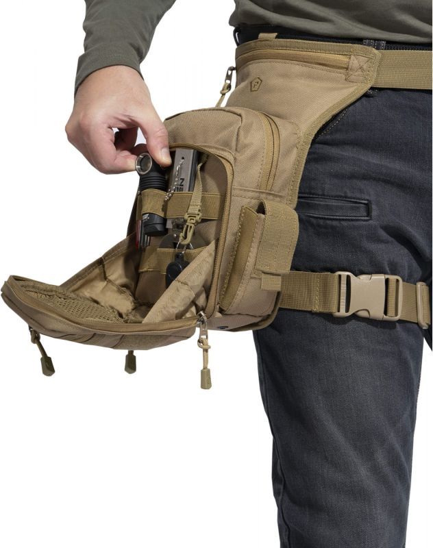 PENTAGON MAX-S 2.0 Taška na zbraň na pás - olivová (K16023)