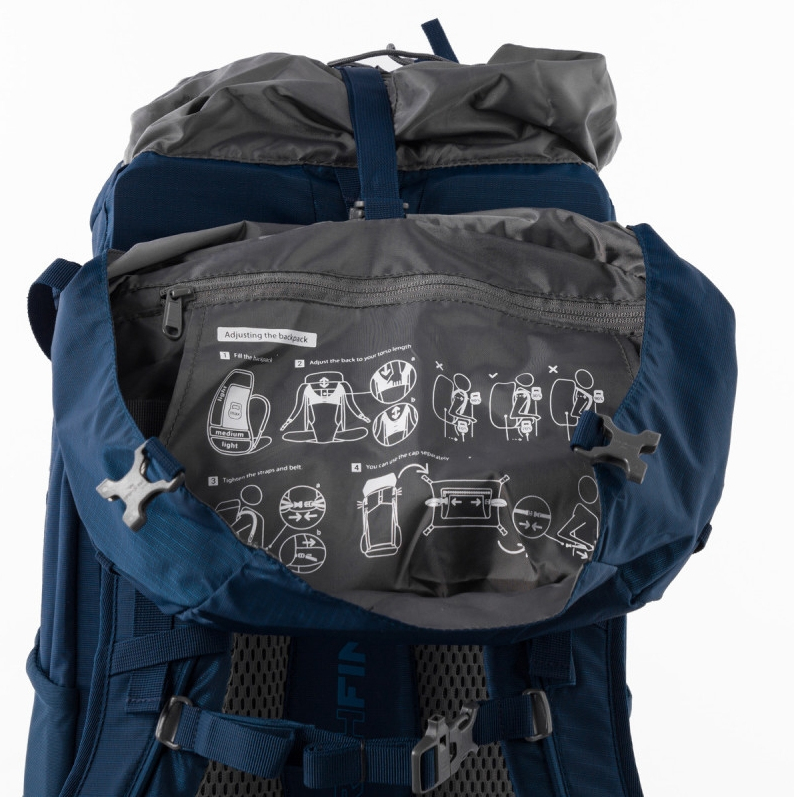 NORTHFINDER Batoh ANNAPURNA 45L - inkblue (107517-526)