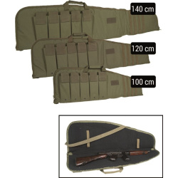 MILTEC Transportné puzdro na zbraň lomené, 120cm - olivové (16191001-903)