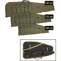 MILTEC Transportné puzdro na zbraň lomené, 120cm - olive drab (16191001-903)