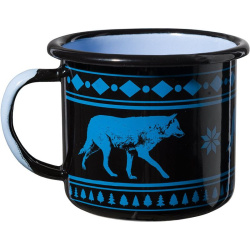 HELIKON Hrnček Wolf - čierny/modrý (TK-WEM-CS-0165A)