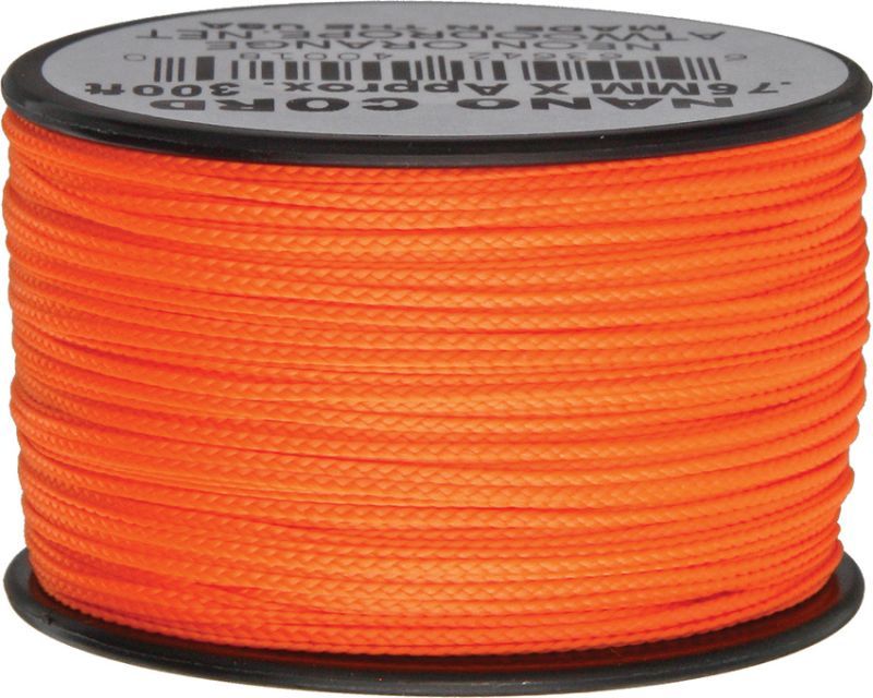 Nano Cord (Paracord) Šnúra - neon oranžová (RG1145)