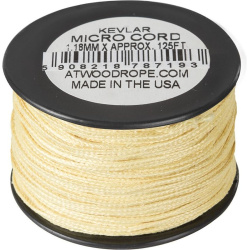 ATWOOD ROPE MFG Micro Cord 1,18mm x 125ft - yellow (CD-MK1-NL-26)