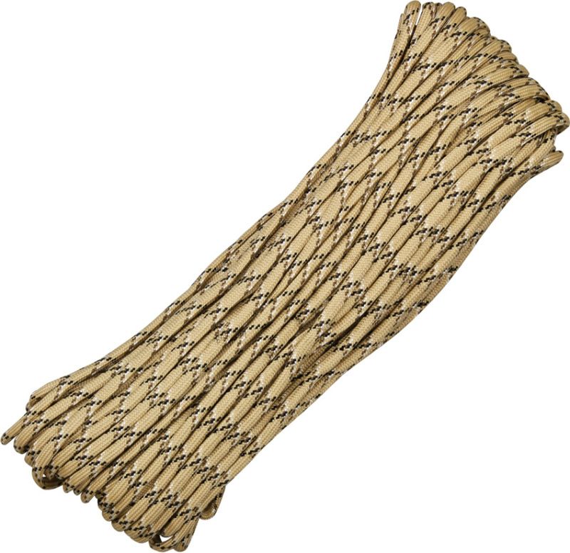 US paracord originálna padáková šnúra 30m – desert camo (RG115H)