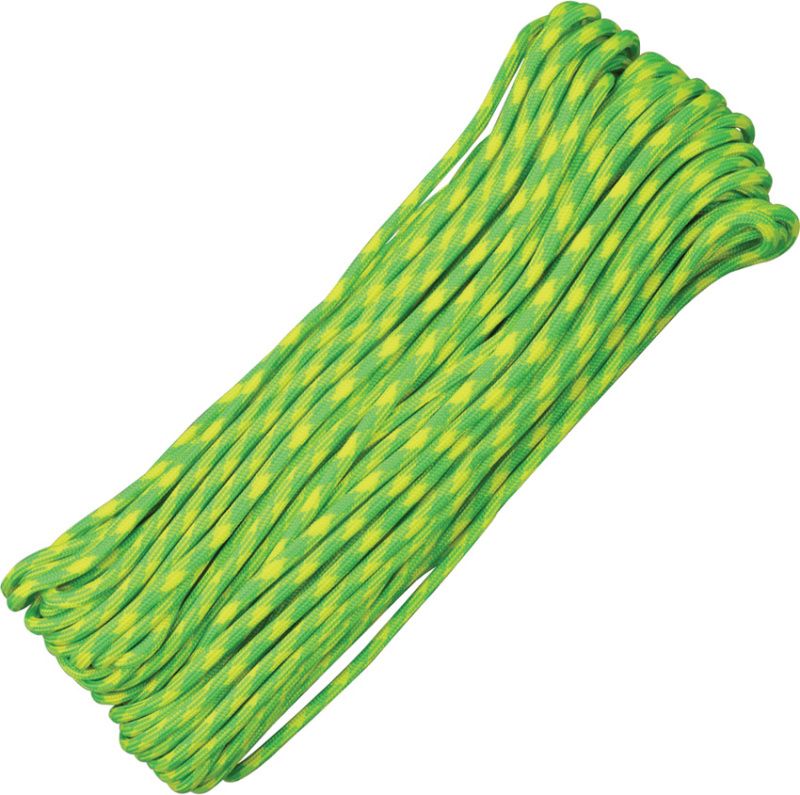 US paracord originálna padáková šnúra 30m – lemon lime (RG1026H)