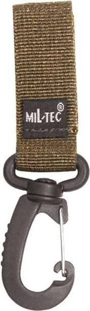 MILTEC Pútko MODULAR 50 mm na opasok s karabínou - coyote (13505005)