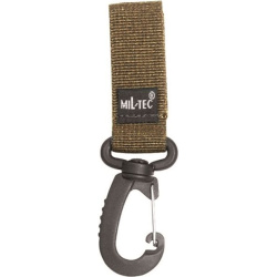 MILTEC Pútko MODULAR 50 mm na opasok s karabínou - coyote (13505005)