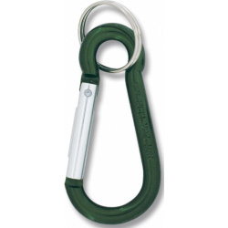 Karabínka na kľúče 6cm, zelená