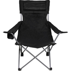 MFH Skladacia stolička De Lux - čierna (31881A)