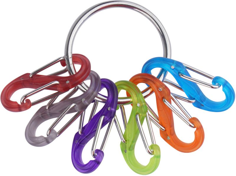 NITE IZE Karabína S-Biner KeyRing Sada (KRG2-11-R3)