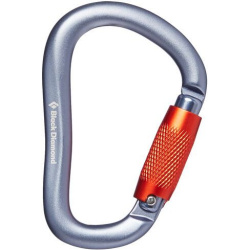 BLACK DIAMOND Karabína ROCKLOCK TWISTLOCK - šedá (BD210258-1003)
