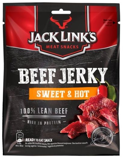 JACK LINKS Sušené mäso Sweet & Hot Jerky 70g