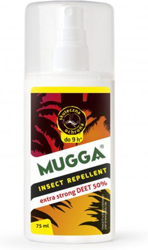 MUGGA Repelent DEET 50% 75 ml 9h