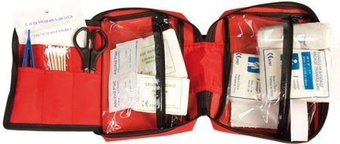 MILTEC Lekárnička First Aid Large - červená (16027000)