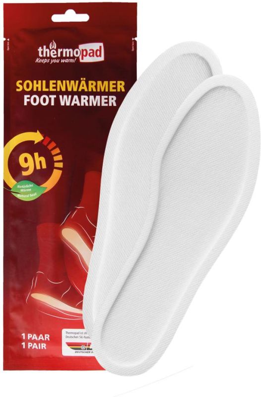 THERMOPAD Jednorázové ohrievacie vložky do topánok vel. M