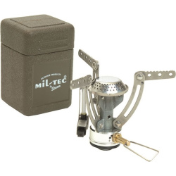 MILTEC Turistický plynový varič rozkladací s boxom (14911000)