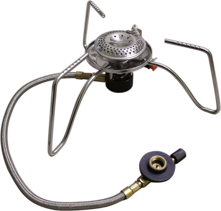 MILTEC Turistický plynový varič s hadicou (14911100)
