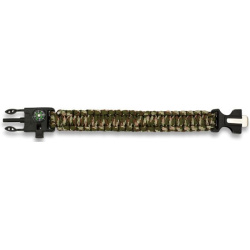 BARBARIC Paracord náramok Survival - camo (33878-CP)