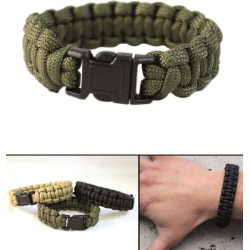 MILTEC Paracord náramok Cobra na ruku 22mm - olive drab (16370201)