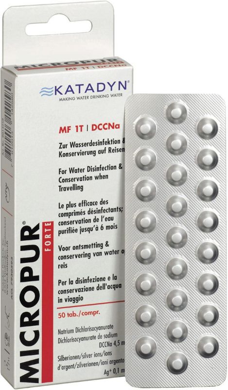 KATADYN Dezinfekčné tabletky do vody Micropur MC 1T 50tabliet (40445)