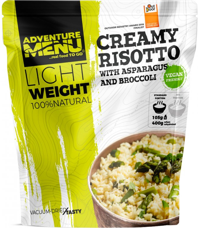 ADVENTURE MENU Light Krémové rizoto so špargľou a brokolicou 186g/600g