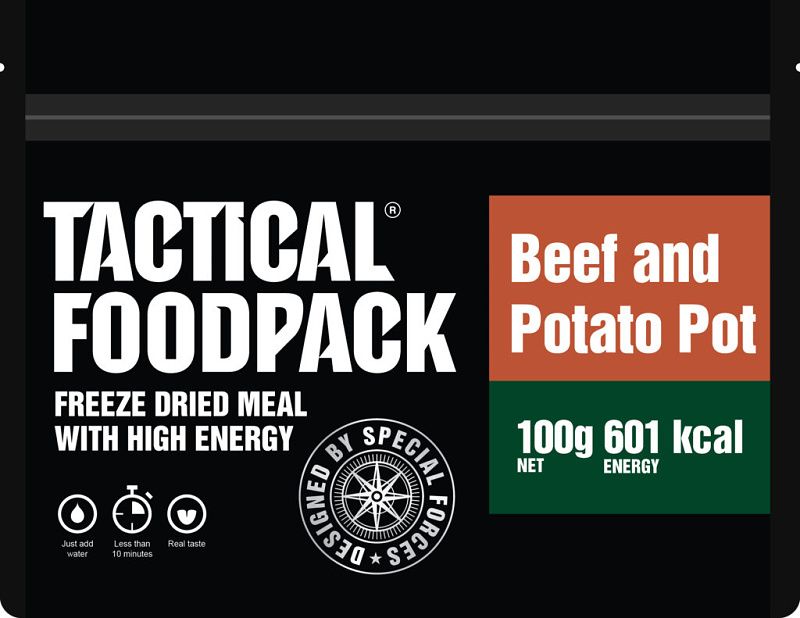 TACTICAL FOODPACK Hovädzie mäso so zemiakmi