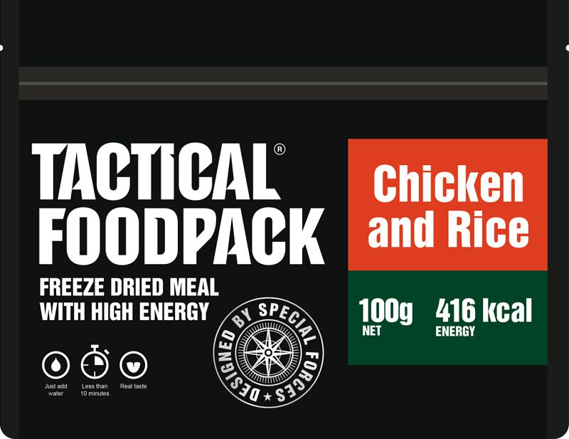 TACTICAL FOODPACK Kuracie mäso s ryžou