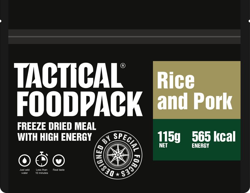 TACTICAL FOODPACK Bravčové mäso s ryžou