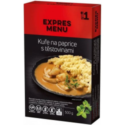 EXPRES MENU KM Kuracie mäso na paprike s cestovinou 500g