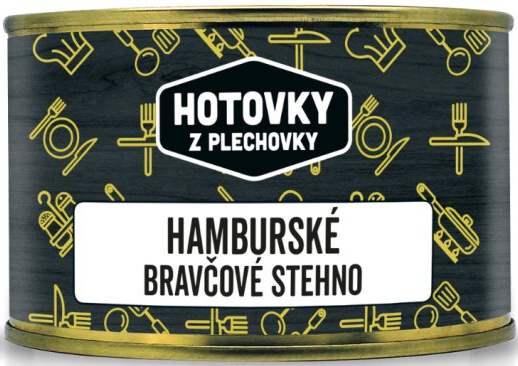 HOTOVKY Z PLECHOVKY Hamburské bravčové stehno 1 porcia 400g