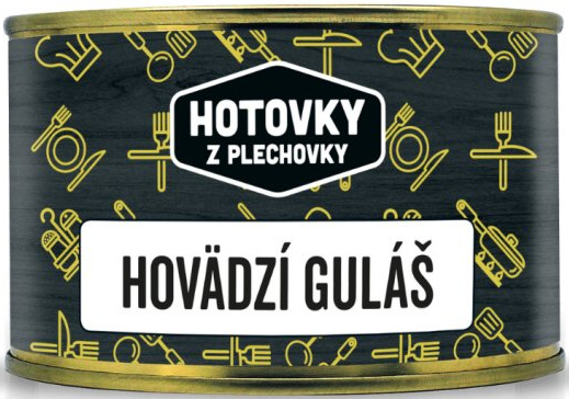 HOTOVKY Z PLECHOVKY Hovädzí guláš 1 porcia 400g