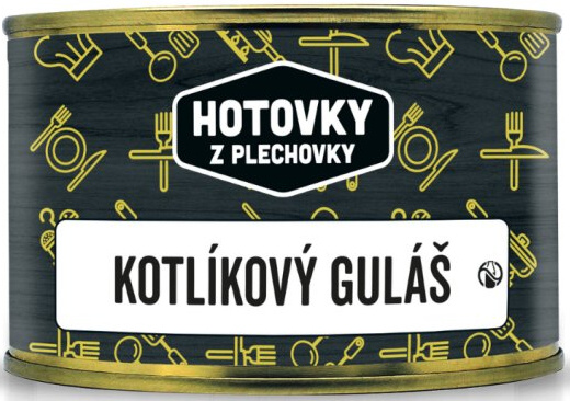 HOTOVKY Z PLECHOVKY Kotlíkový guláš 400ml