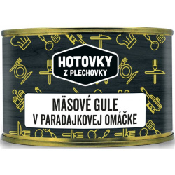 HOTOVKY Z PLECHOVKY Mäsové gule v paradajkovej omáčke 1 porcia 400g