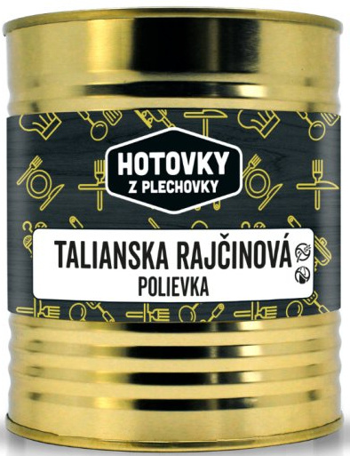 HOTOVKY Z PLECHOVKY Talianska rajčinová polievka 800ml