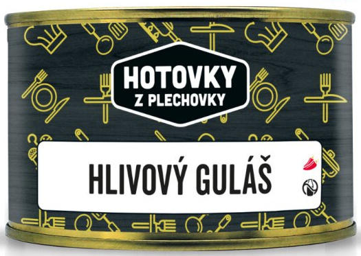 HOTOVKY Z PLECHOVKY Hlivový guláš 400ml