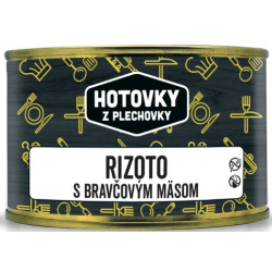 HOTOVKY Z PLECHOVKY Rizoto s bravčovým mäsom 400g