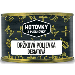 HOTOVKY Z PLECHOVKY Držková polievka desiatová 400ml