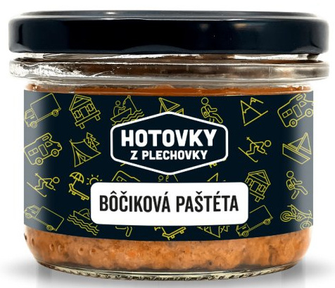 HOTOVKY Z PLECHOVKY Bôčiková paštéta 170g