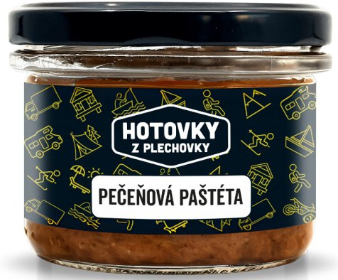 HOTOVKY Z PLECHOVKY Pečeňová paštéta 170g