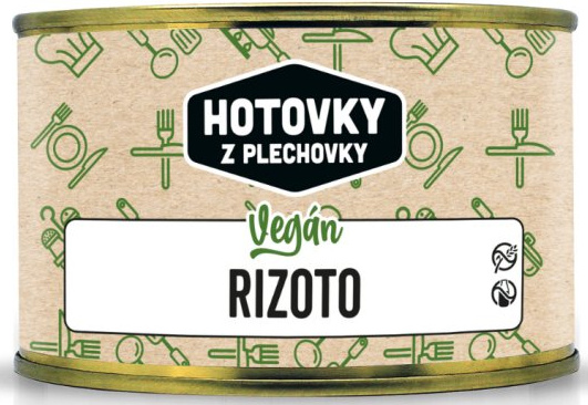 HOTOVKY Z PLECHOVKY Vegan rizoto 400g