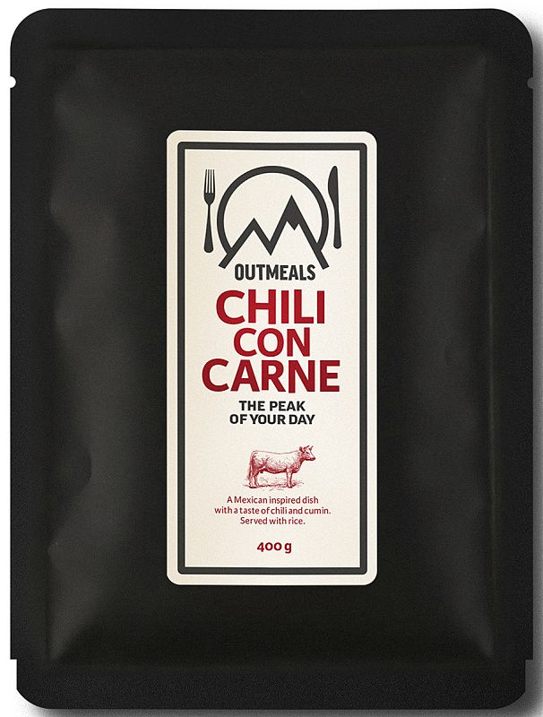 OUTMEALS Chilli Con Carne s ryžou