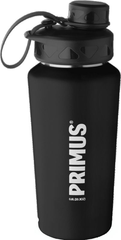 PRIMUS Fľaša TrailBottle 0.6L, stainless steel - black (P740140)