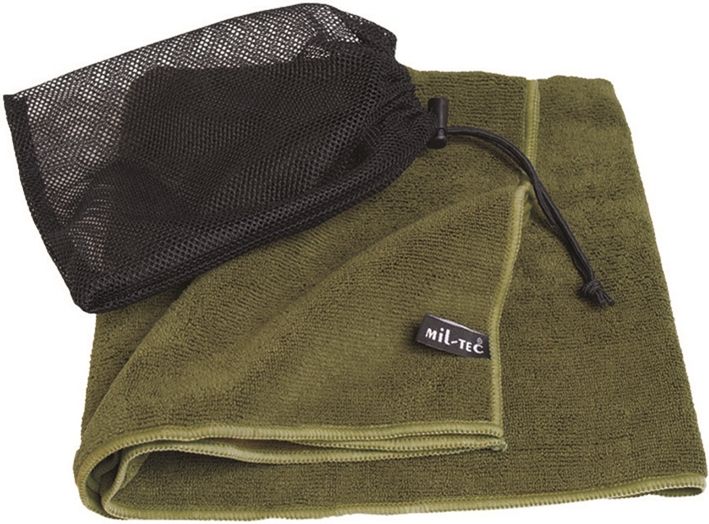 MILTEC Uterák z mikrovlákna 100 x 50cm - olivový (16011101)