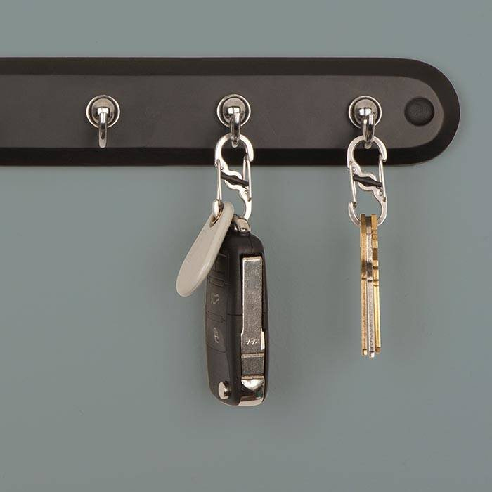 NITE IZE Karabína S-Biner SlideLock #2 - stainless (LSB2-11-R3)