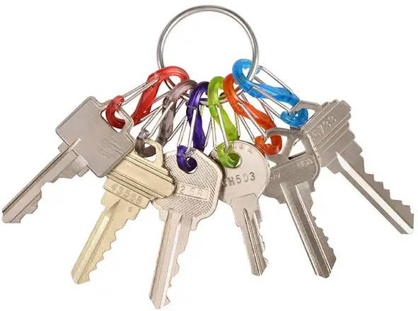 NITE IZE Karabína S-Biner KeyRing Sada (KRG2-11-R3)